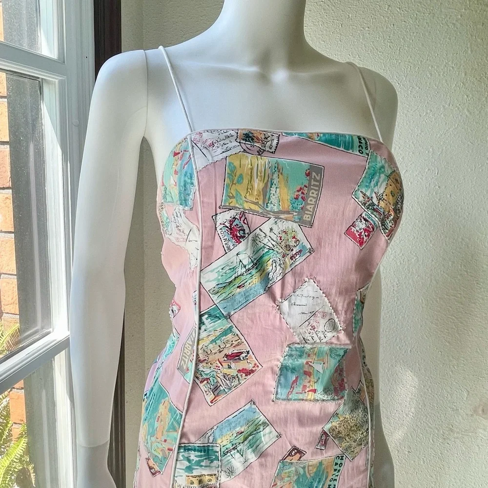 Havenbleu beaded post card dress - Picture 3 of 14